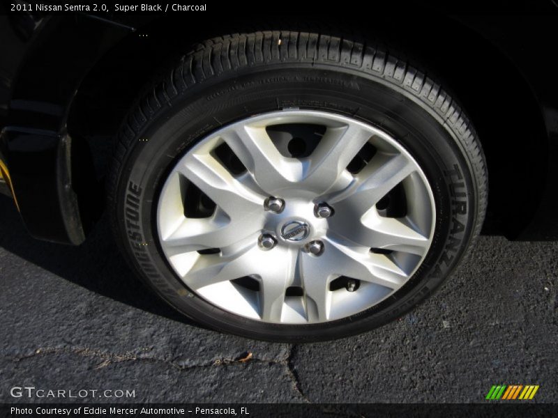 Super Black / Charcoal 2011 Nissan Sentra 2.0