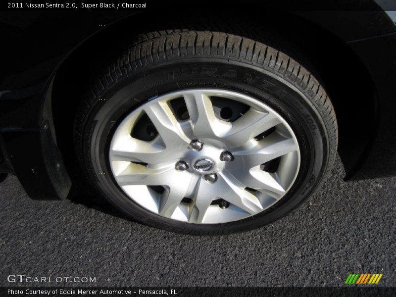 Super Black / Charcoal 2011 Nissan Sentra 2.0