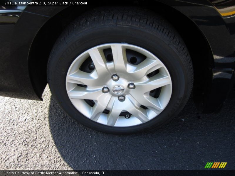 Super Black / Charcoal 2011 Nissan Sentra 2.0