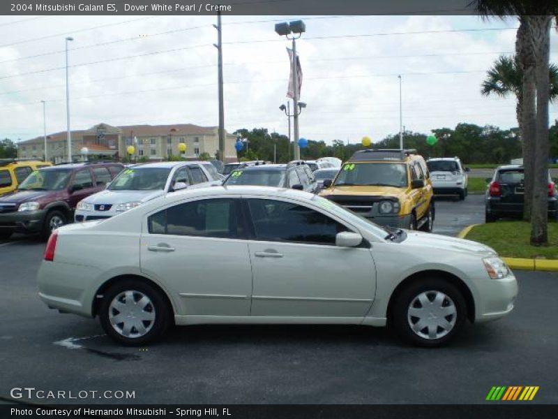 Dover White Pearl / Creme 2004 Mitsubishi Galant ES
