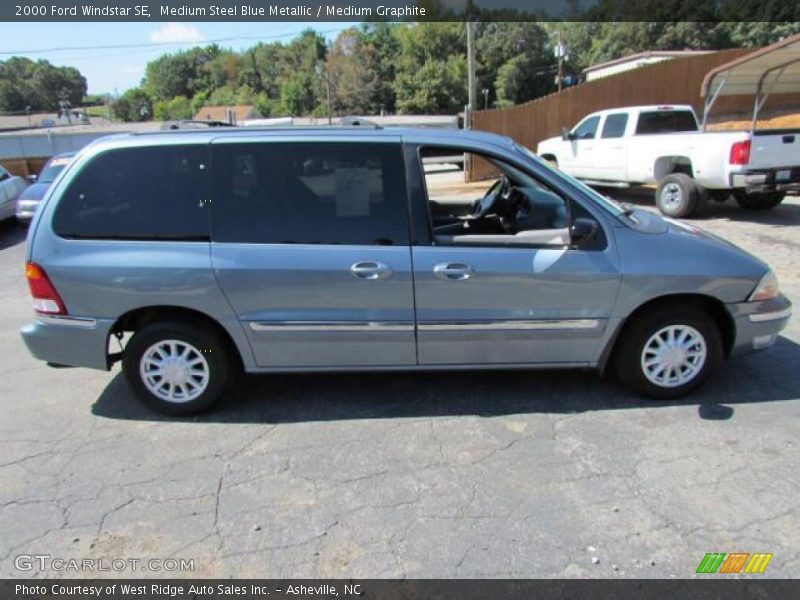 Medium Steel Blue Metallic / Medium Graphite 2000 Ford Windstar SE