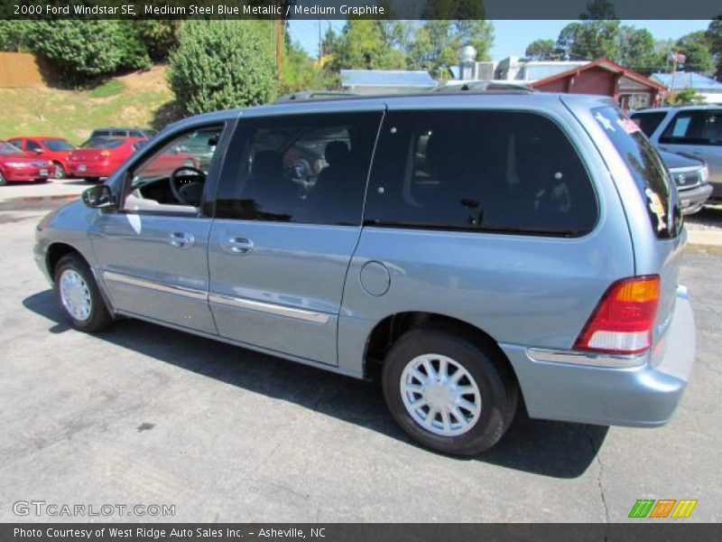 Medium Steel Blue Metallic / Medium Graphite 2000 Ford Windstar SE