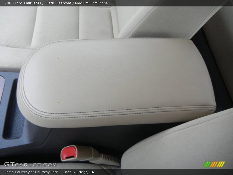 Black Clearcoat / Medium Light Stone 2008 Ford Taurus SEL