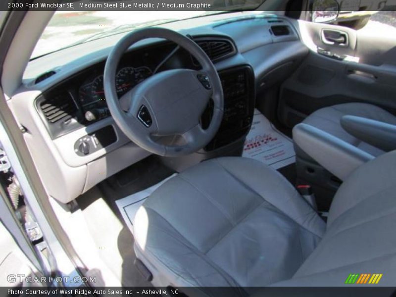 Medium Steel Blue Metallic / Medium Graphite 2000 Ford Windstar SE