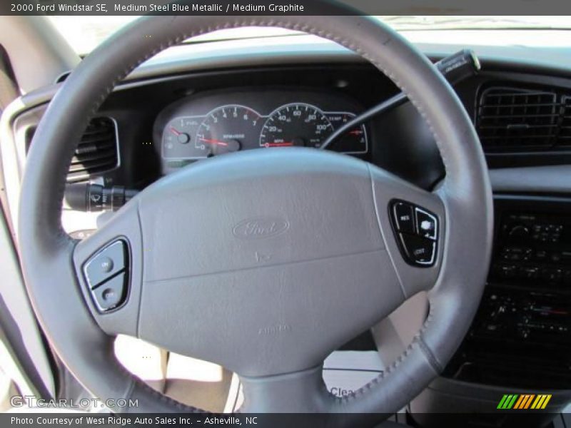 Medium Steel Blue Metallic / Medium Graphite 2000 Ford Windstar SE