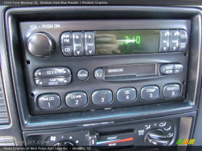 Medium Steel Blue Metallic / Medium Graphite 2000 Ford Windstar SE