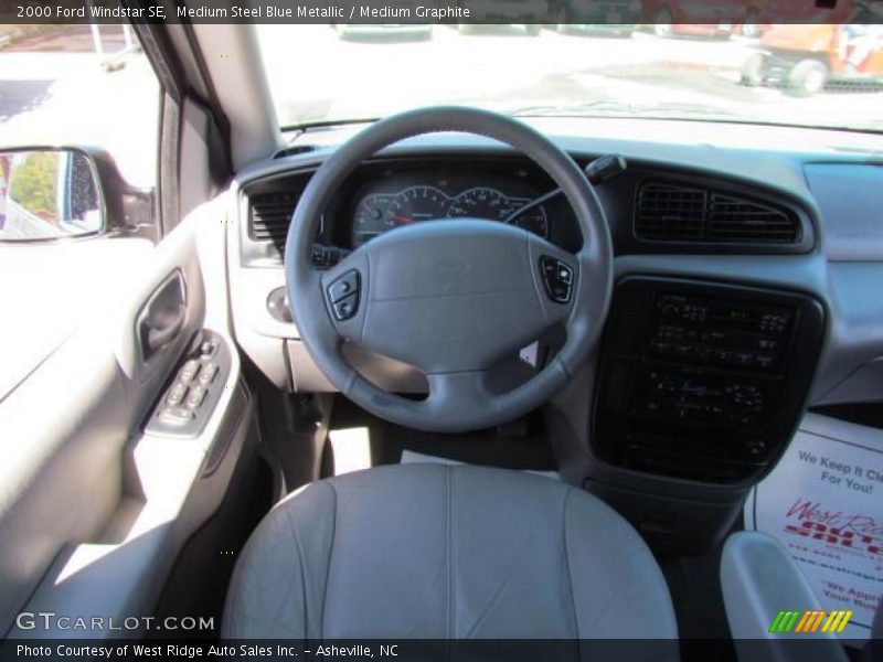 Medium Steel Blue Metallic / Medium Graphite 2000 Ford Windstar SE