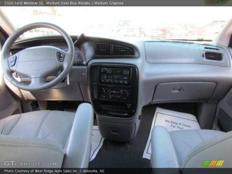 Medium Steel Blue Metallic / Medium Graphite 2000 Ford Windstar SE