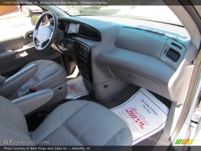 Medium Steel Blue Metallic / Medium Graphite 2000 Ford Windstar SE
