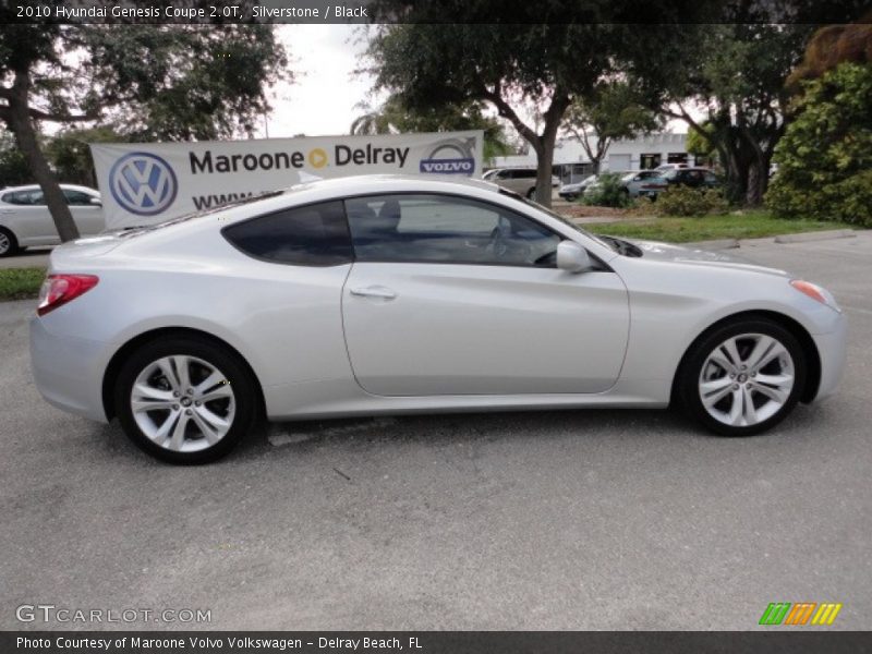 Silverstone / Black 2010 Hyundai Genesis Coupe 2.0T