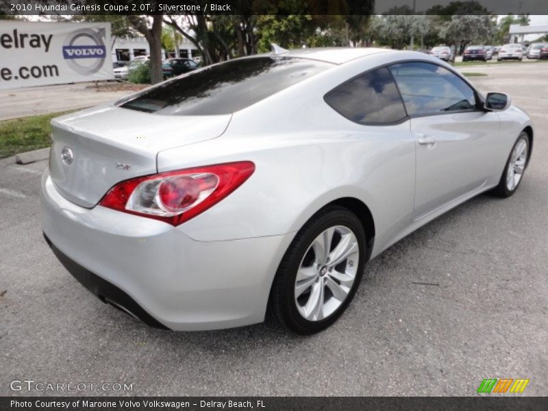 Silverstone / Black 2010 Hyundai Genesis Coupe 2.0T