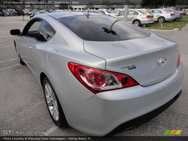 Silverstone / Black 2010 Hyundai Genesis Coupe 2.0T