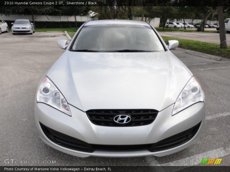 Silverstone / Black 2010 Hyundai Genesis Coupe 2.0T