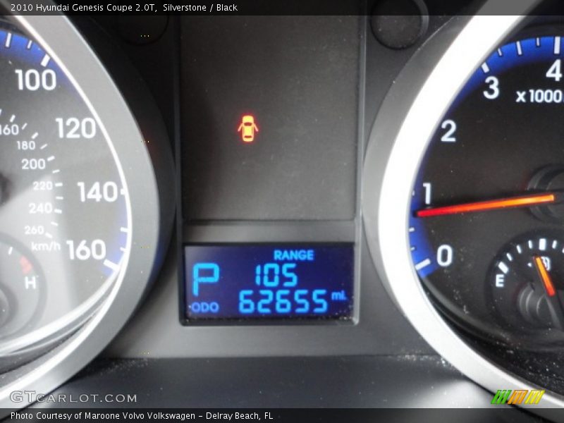 Silverstone / Black 2010 Hyundai Genesis Coupe 2.0T