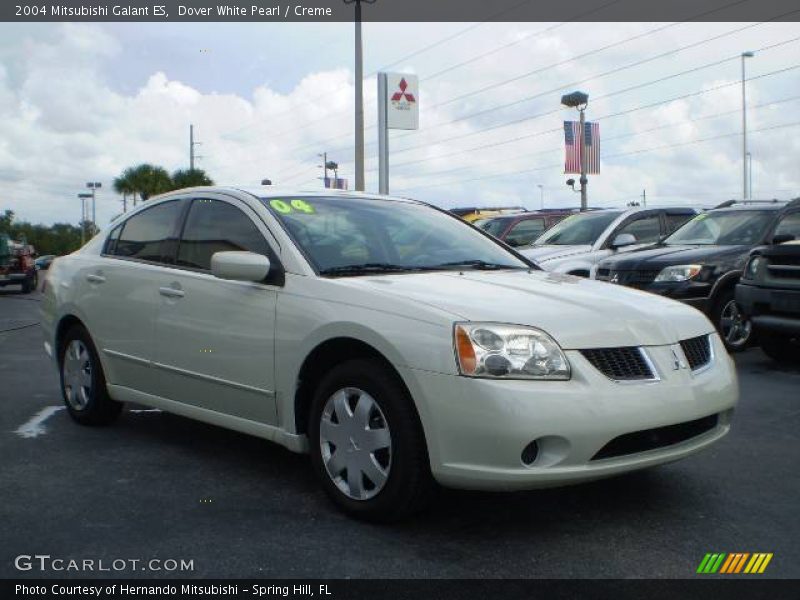Dover White Pearl / Creme 2004 Mitsubishi Galant ES