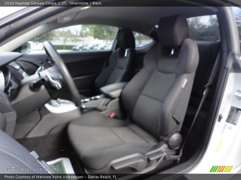 Silverstone / Black 2010 Hyundai Genesis Coupe 2.0T
