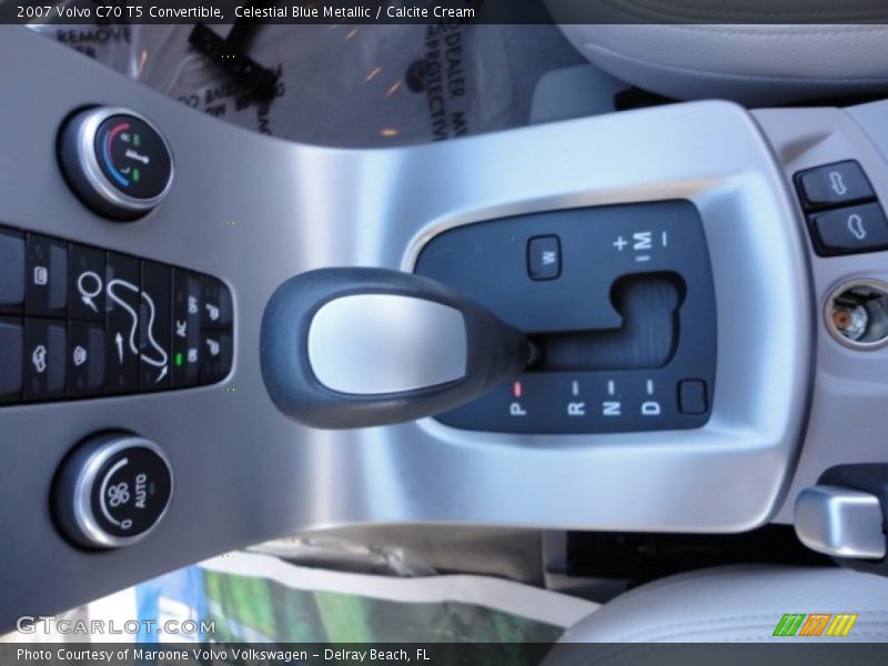 Celestial Blue Metallic / Calcite Cream 2007 Volvo C70 T5 Convertible