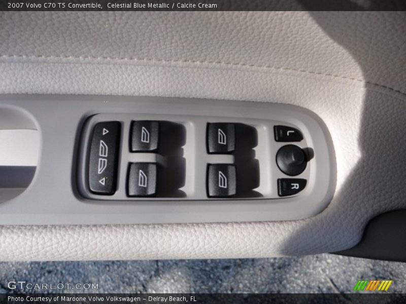 Celestial Blue Metallic / Calcite Cream 2007 Volvo C70 T5 Convertible