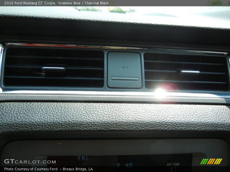 Grabber Blue / Charcoal Black 2010 Ford Mustang GT Coupe