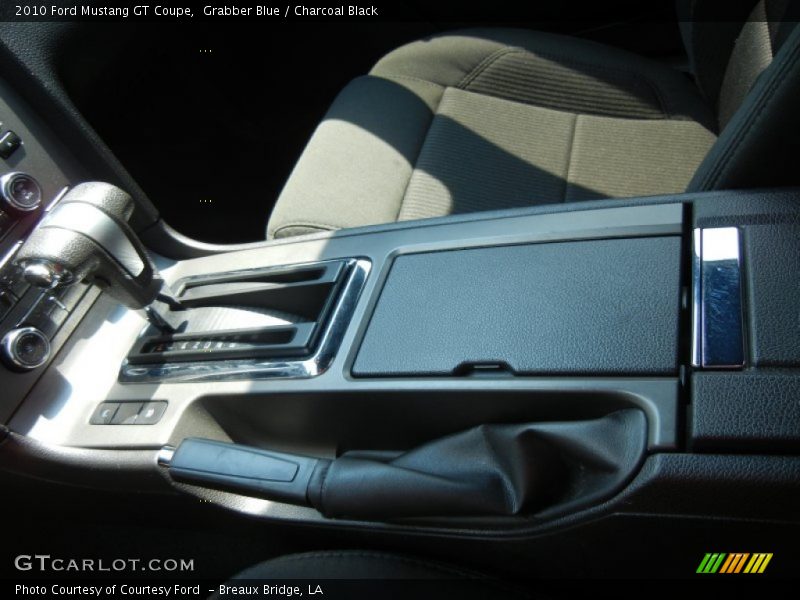 Grabber Blue / Charcoal Black 2010 Ford Mustang GT Coupe