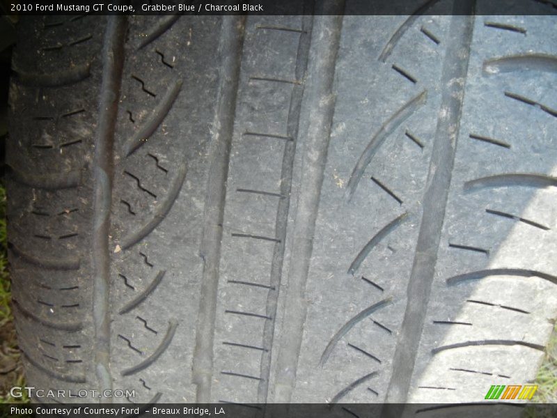 Grabber Blue / Charcoal Black 2010 Ford Mustang GT Coupe