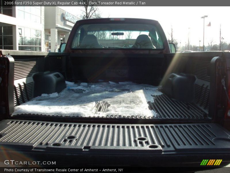 Dark Toreador Red Metallic / Tan 2006 Ford F350 Super Duty XL Regular Cab 4x4
