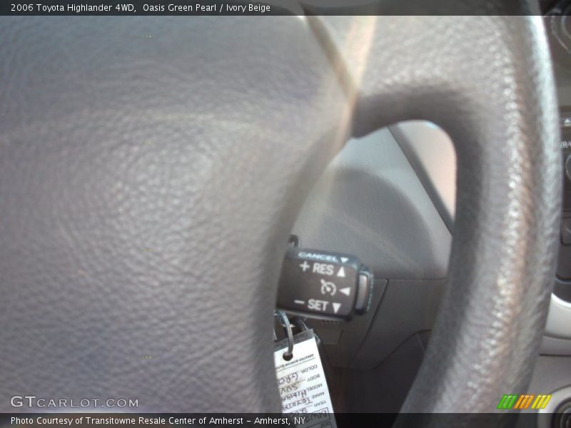 Oasis Green Pearl / Ivory Beige 2006 Toyota Highlander 4WD