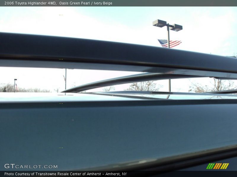 Oasis Green Pearl / Ivory Beige 2006 Toyota Highlander 4WD