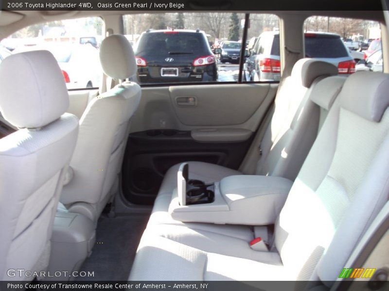 Oasis Green Pearl / Ivory Beige 2006 Toyota Highlander 4WD