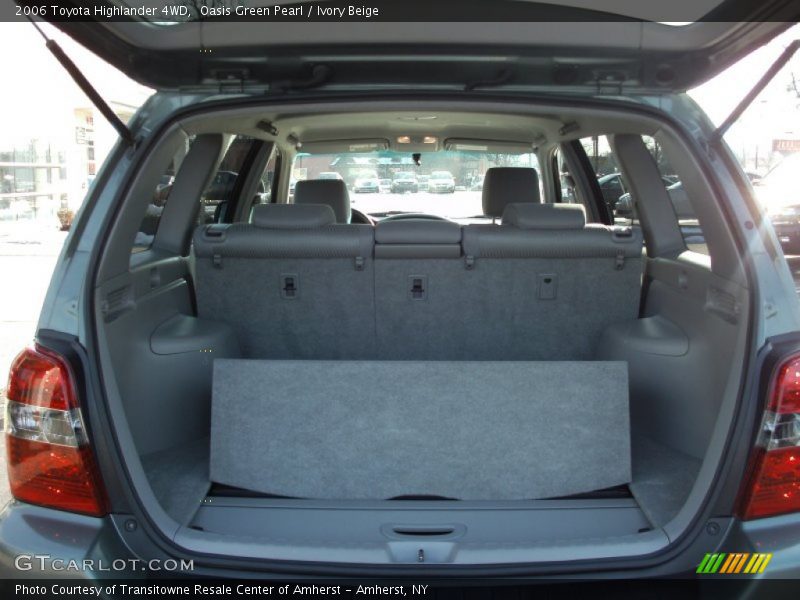 Oasis Green Pearl / Ivory Beige 2006 Toyota Highlander 4WD