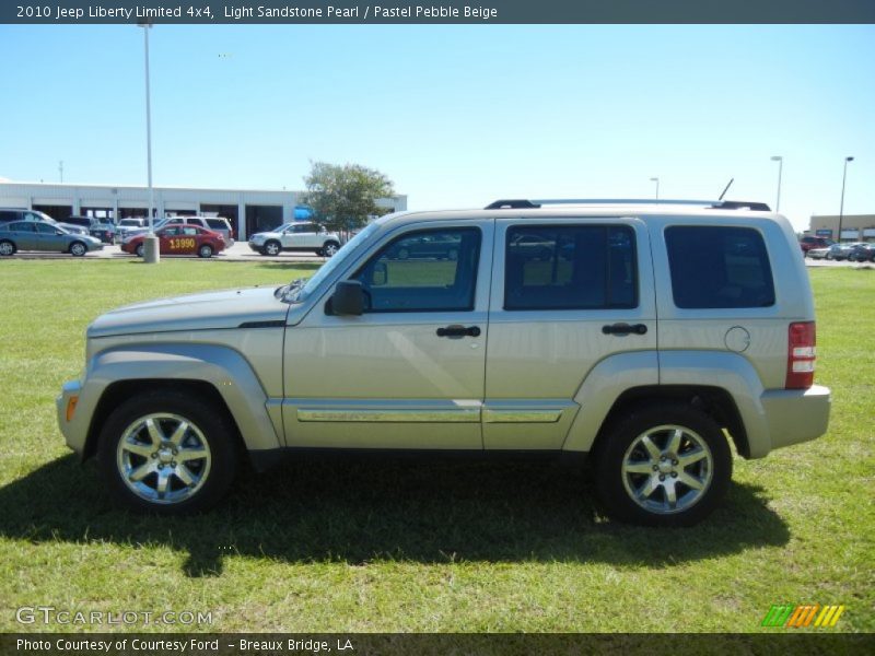 Light Sandstone Pearl / Pastel Pebble Beige 2010 Jeep Liberty Limited 4x4