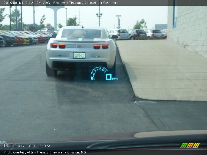 Heads-Up speedometer - 2010 Buick LaCrosse CXL AWD