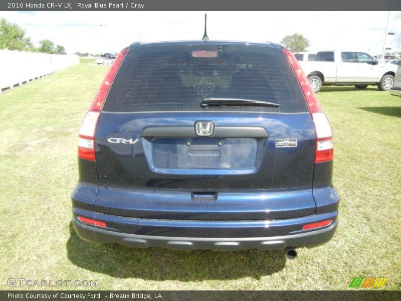 Royal Blue Pearl / Gray 2010 Honda CR-V LX