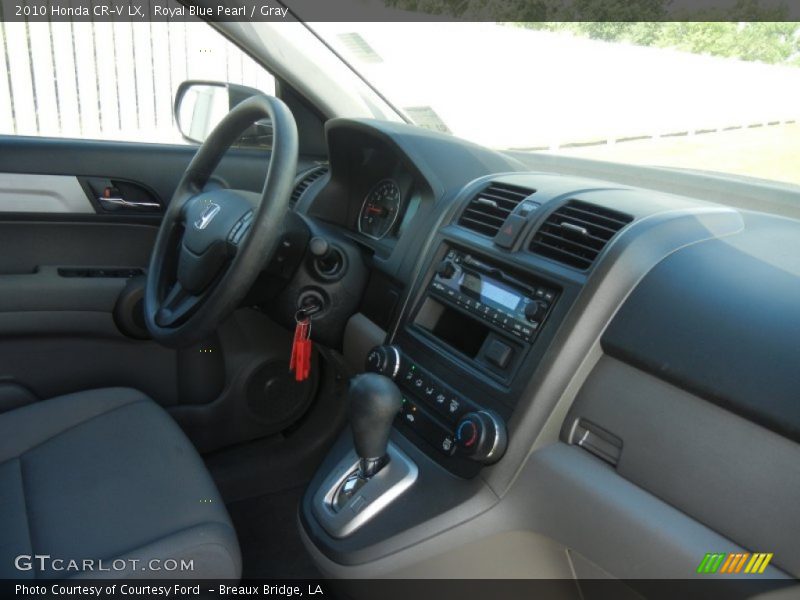Royal Blue Pearl / Gray 2010 Honda CR-V LX
