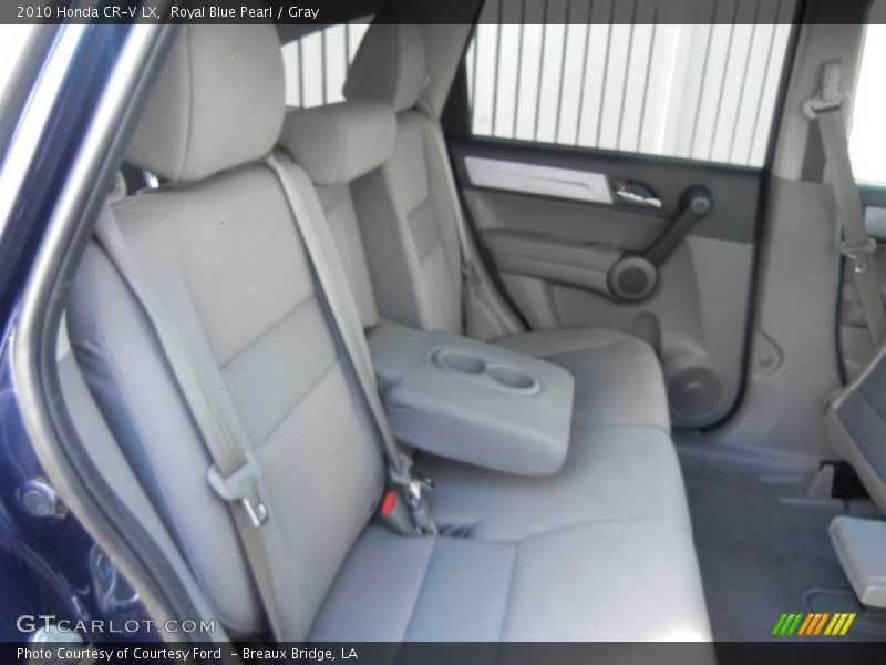 Royal Blue Pearl / Gray 2010 Honda CR-V LX