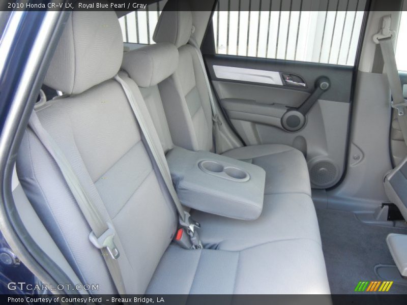 Royal Blue Pearl / Gray 2010 Honda CR-V LX