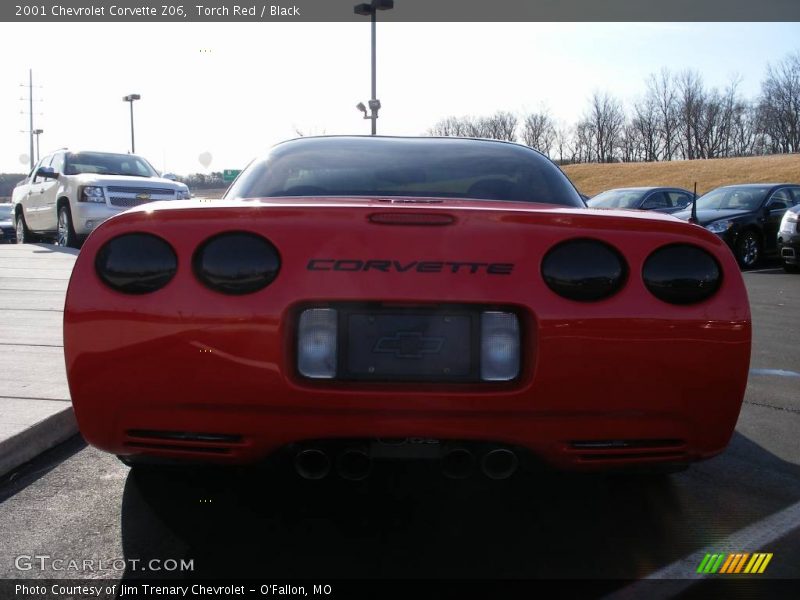 Torch Red / Black 2001 Chevrolet Corvette Z06