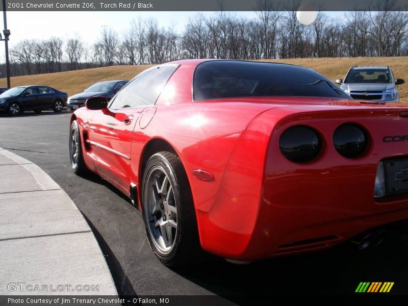 Torch Red / Black 2001 Chevrolet Corvette Z06