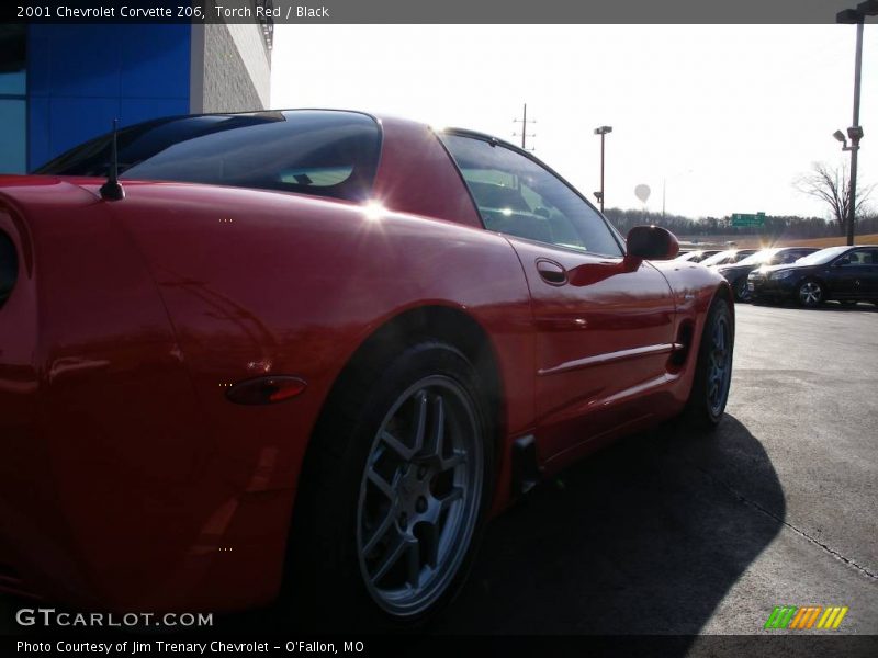 Torch Red / Black 2001 Chevrolet Corvette Z06