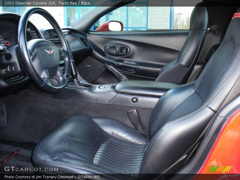  2001 Corvette Z06 Black Interior