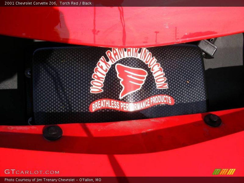Torch Red / Black 2001 Chevrolet Corvette Z06