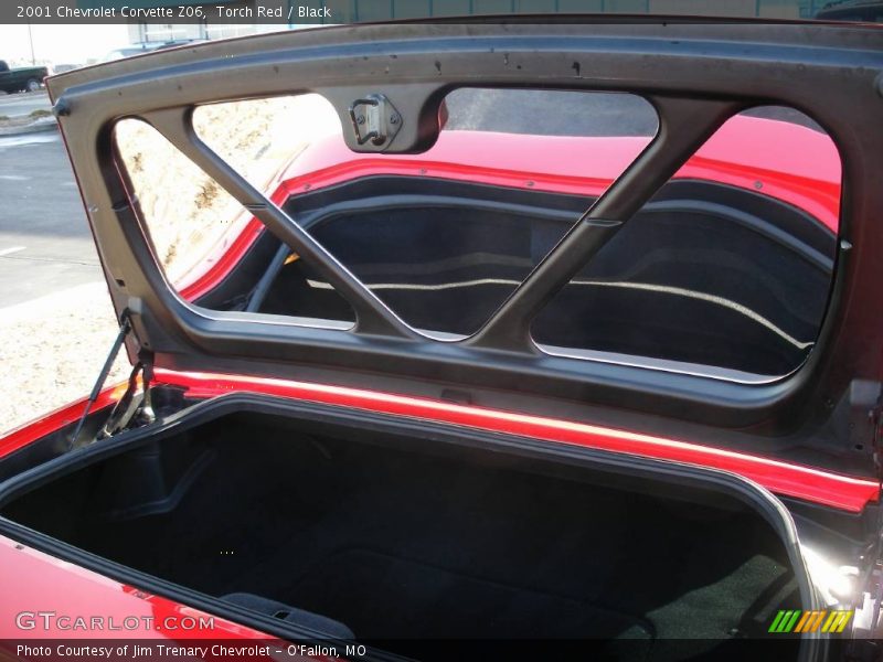 Torch Red / Black 2001 Chevrolet Corvette Z06