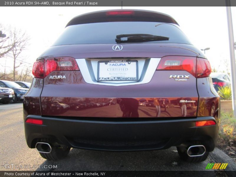 Basque Red Pearl / Taupe 2010 Acura RDX SH-AWD