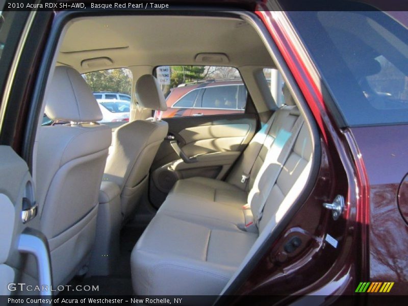 Basque Red Pearl / Taupe 2010 Acura RDX SH-AWD