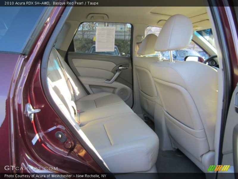 Basque Red Pearl / Taupe 2010 Acura RDX SH-AWD