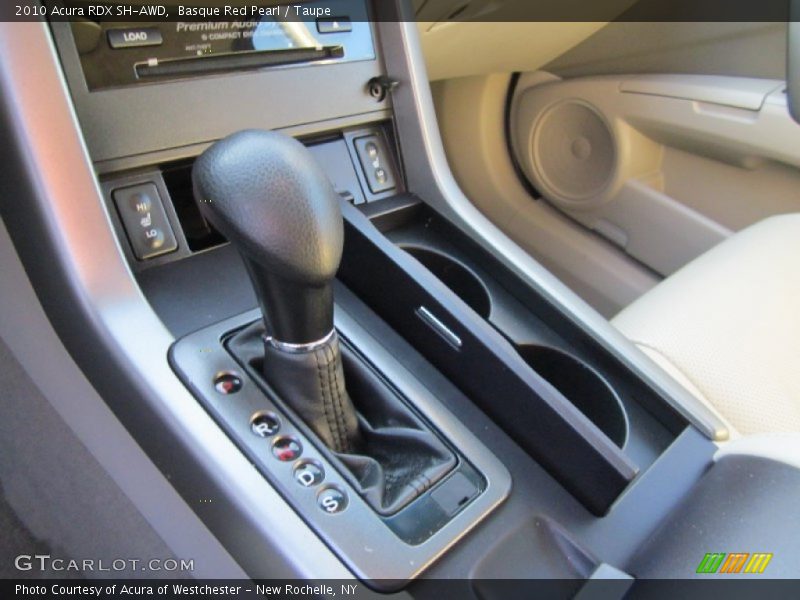 Basque Red Pearl / Taupe 2010 Acura RDX SH-AWD
