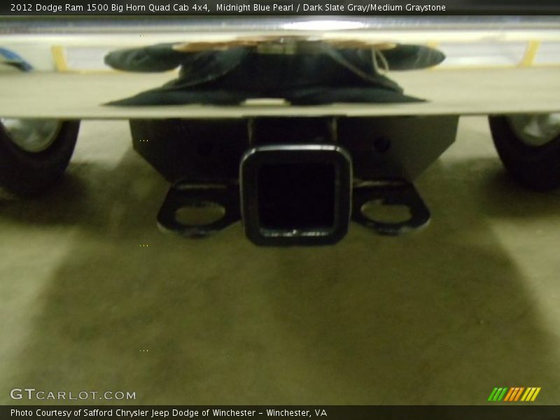 Midnight Blue Pearl / Dark Slate Gray/Medium Graystone 2012 Dodge Ram 1500 Big Horn Quad Cab 4x4