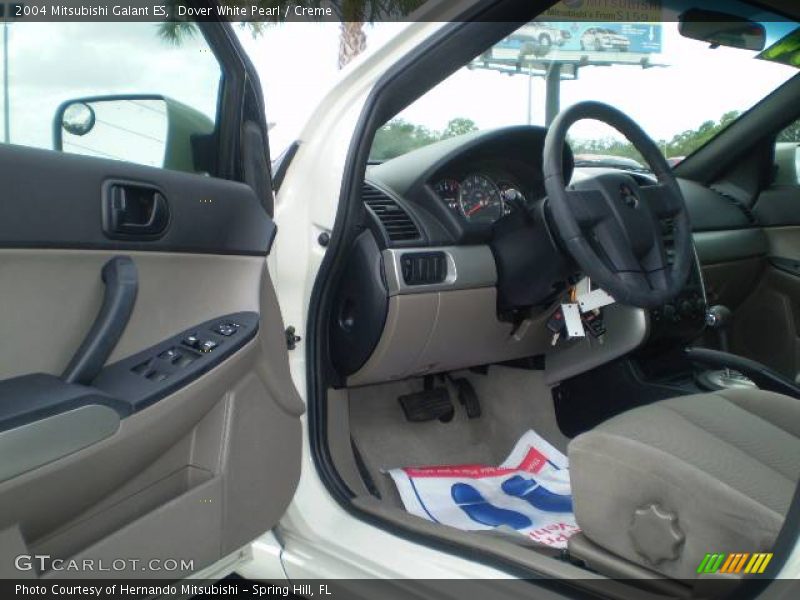 Dover White Pearl / Creme 2004 Mitsubishi Galant ES