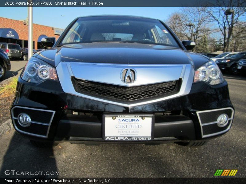 Crystal Black Pearl / Taupe 2010 Acura RDX SH-AWD