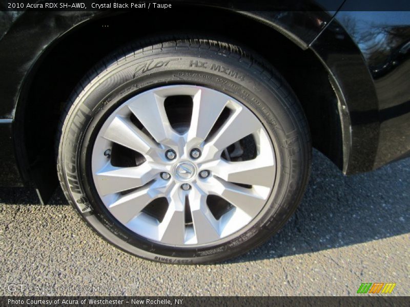 Crystal Black Pearl / Taupe 2010 Acura RDX SH-AWD